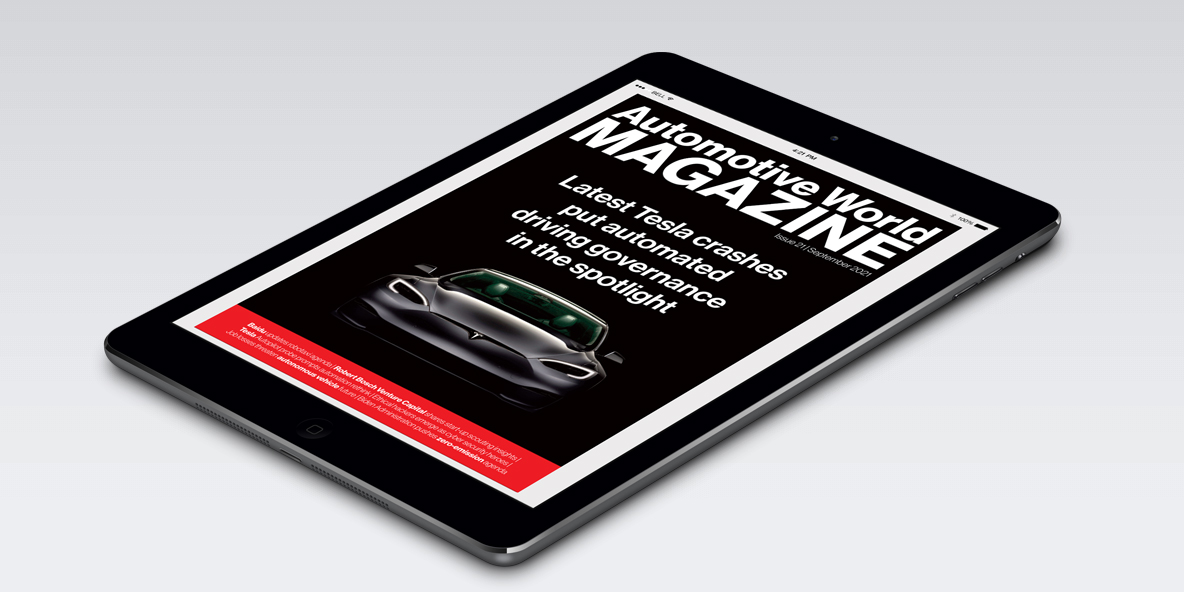 Automotive World Magazine – September 2021