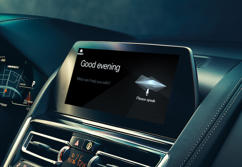 BMW Intelligent Personal Assistant voice