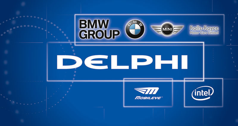 Delphi BMW Intel Mobileye - logo