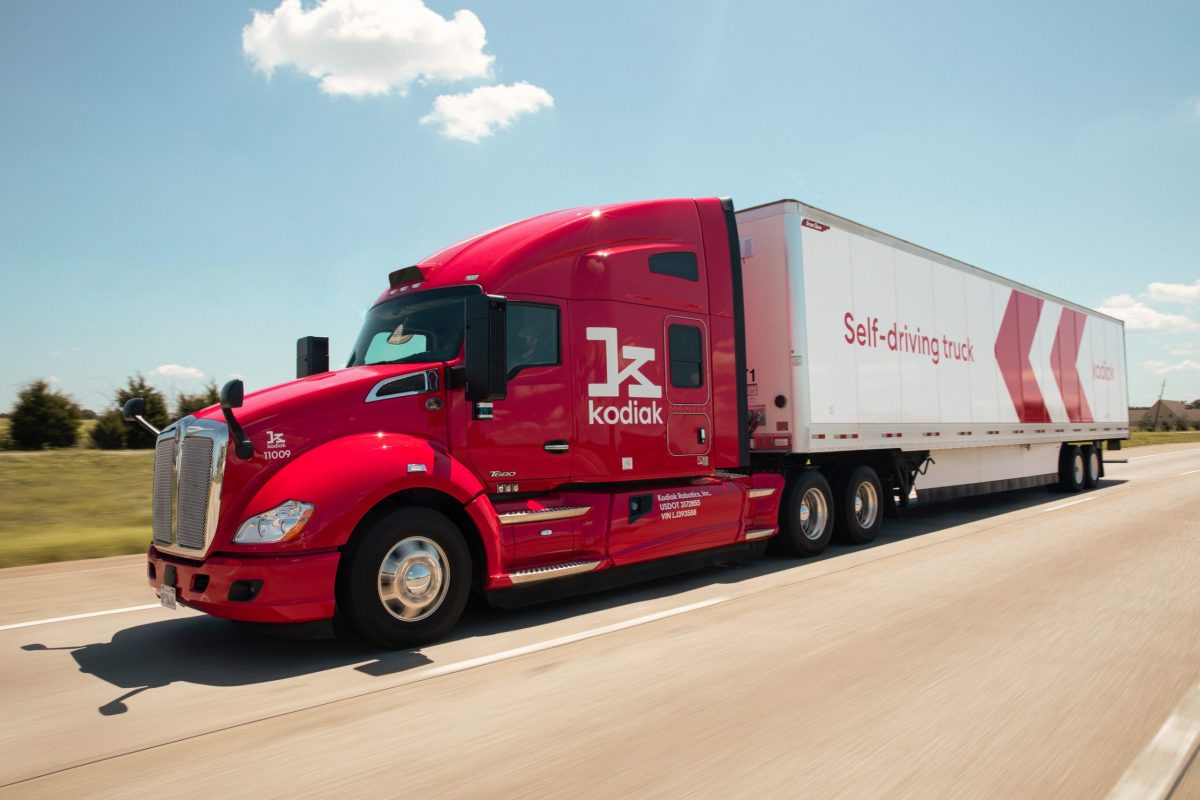 Red Kodiak Autonomous Truck