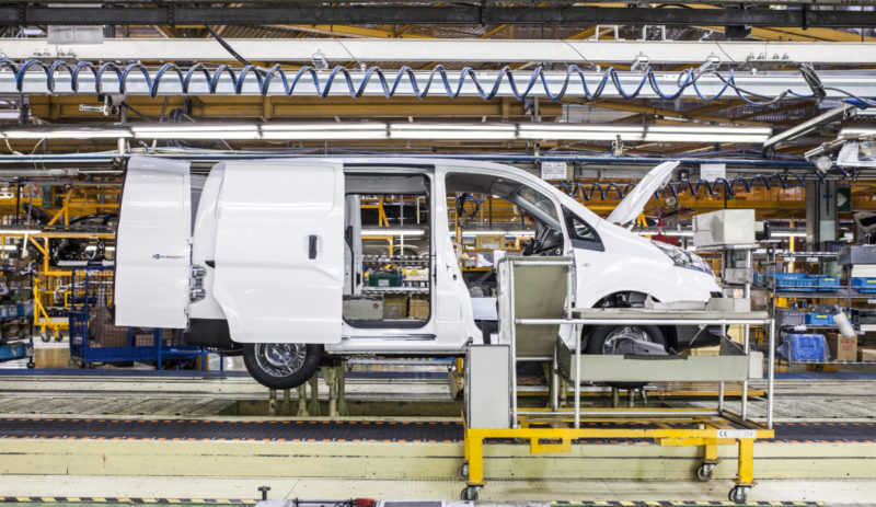 Nissan e-NV200 production Barcelona