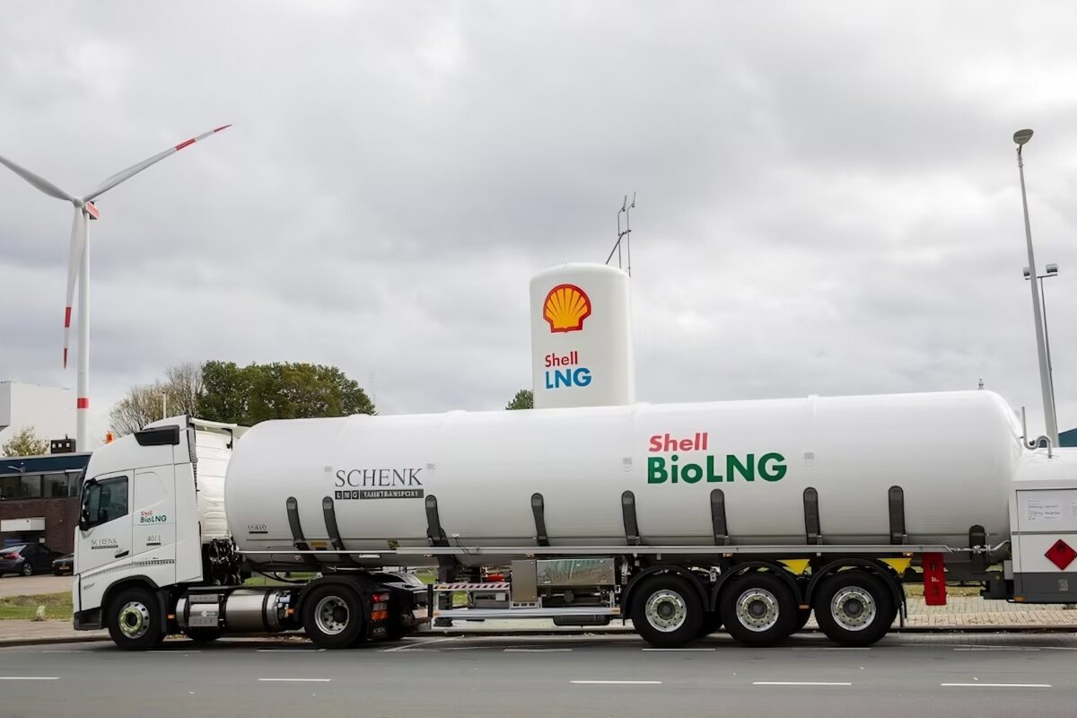 Shell BioLNG truck