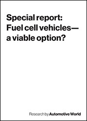 Special report: Fuel cell vehicles—a viable option?