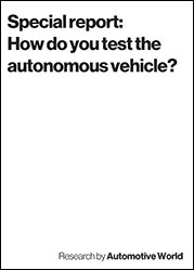 Special report: How do you test the autonomous vehicle?