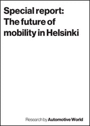 Special report: The future of mobility in Helsinki