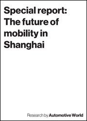 Special report: The future of mobility in Shanghai