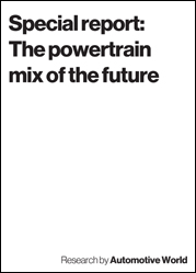 Special report: The powertrain mix of the future