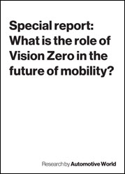 Special report: What is the role of Vision Zero in the future of mobility?