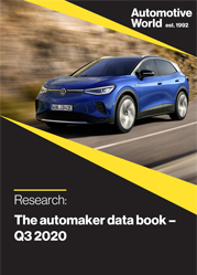 The automaker data book – Q3 2020