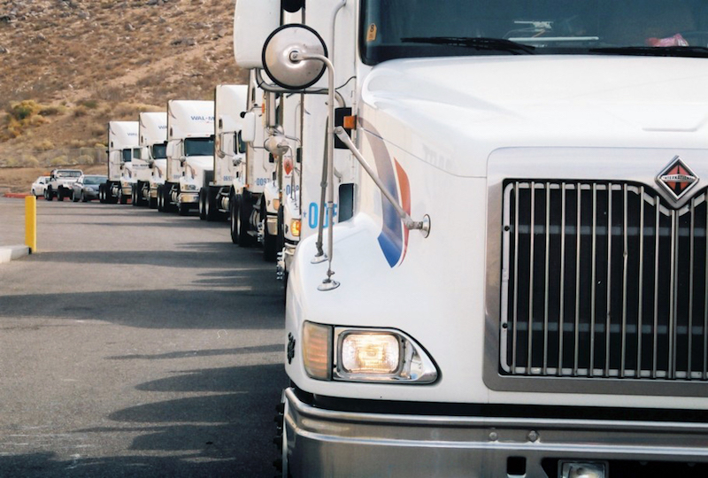 Walmart truck fleet