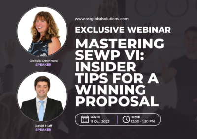 Exclusive Webinar: Mastering SEWP VI: Insider Tips for a Winning Proposal