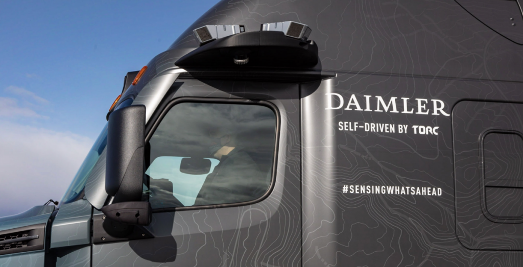 Daimler autonomous truck