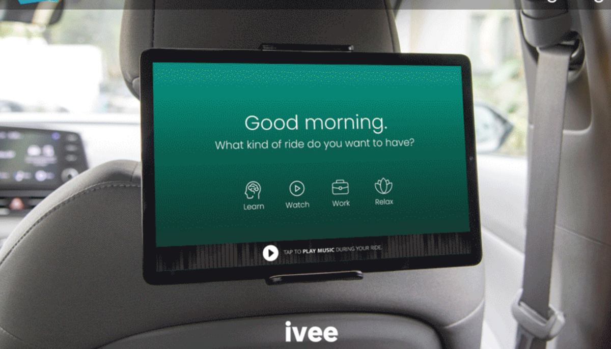 IVEE ride-hailing user experience